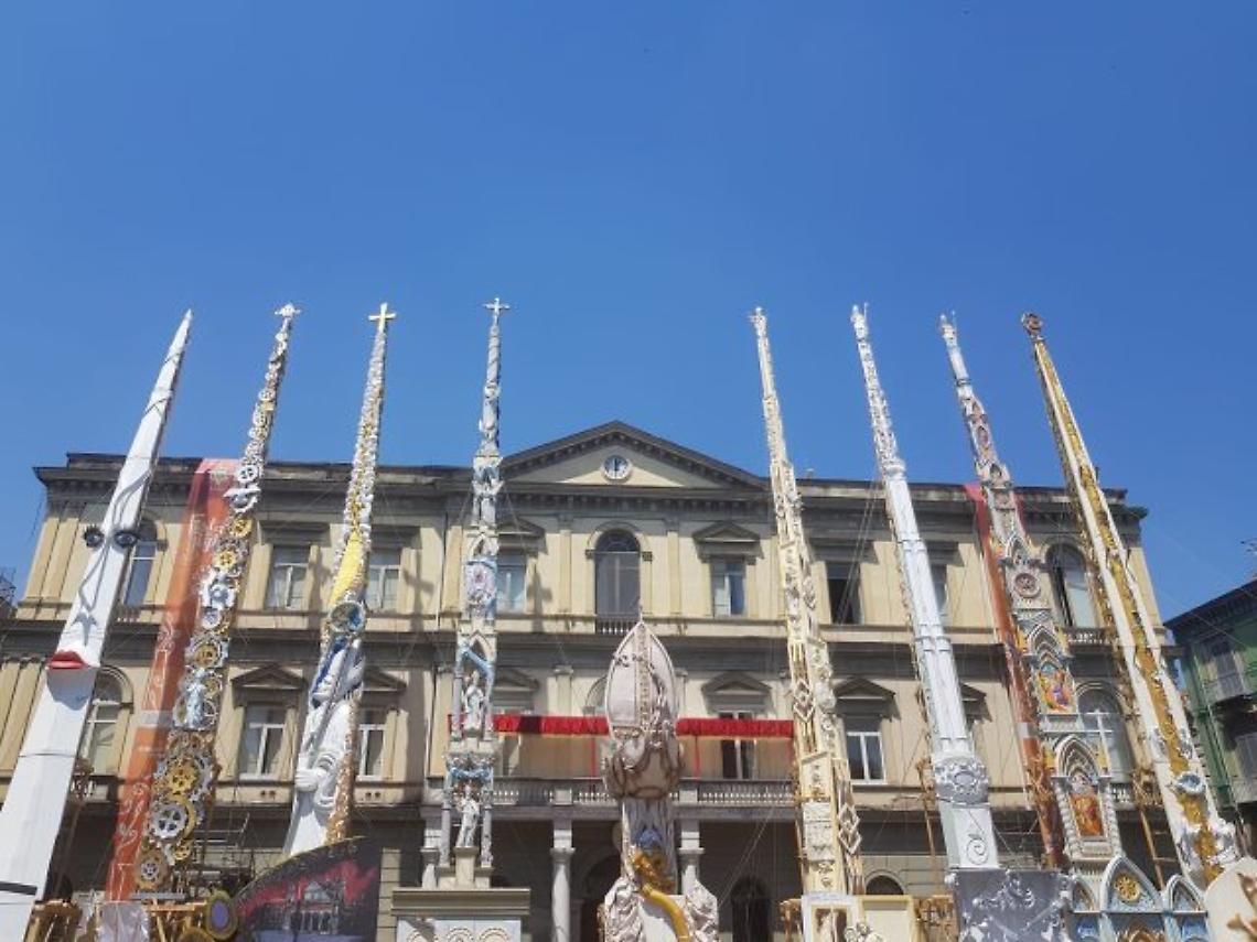 Nola esulta, torna la Festa dei Gigli