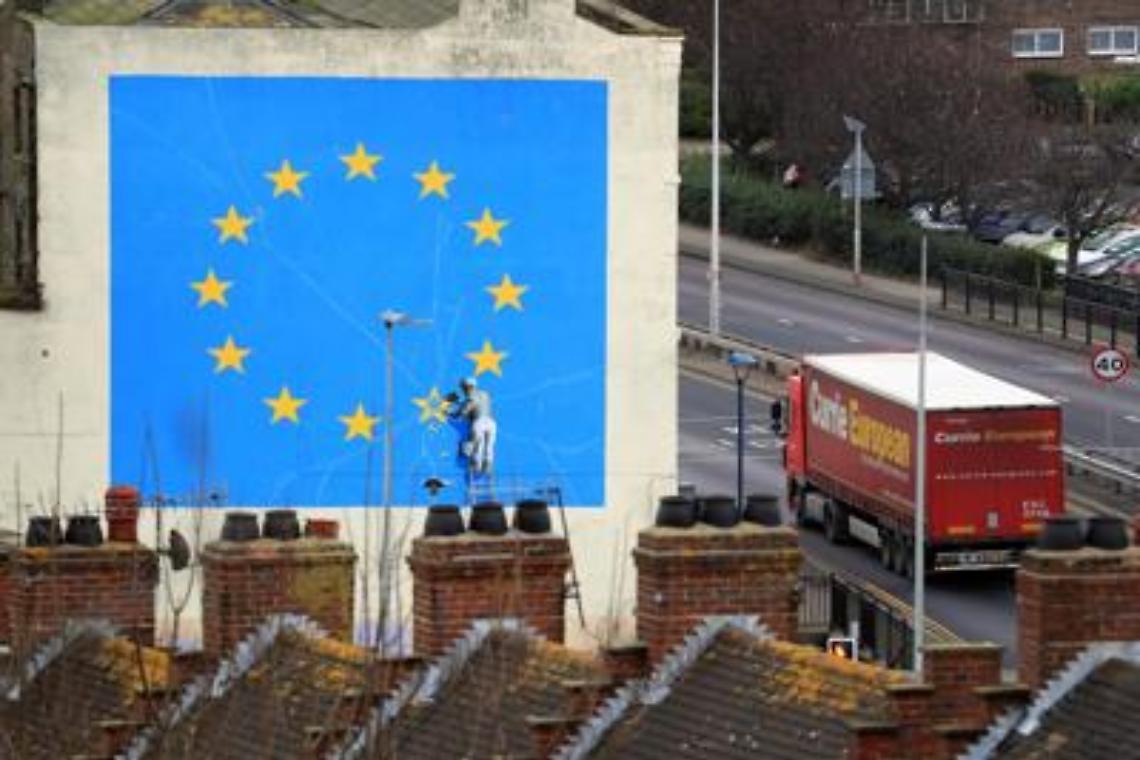È sparita la “Brexit" di Banksy da Dover