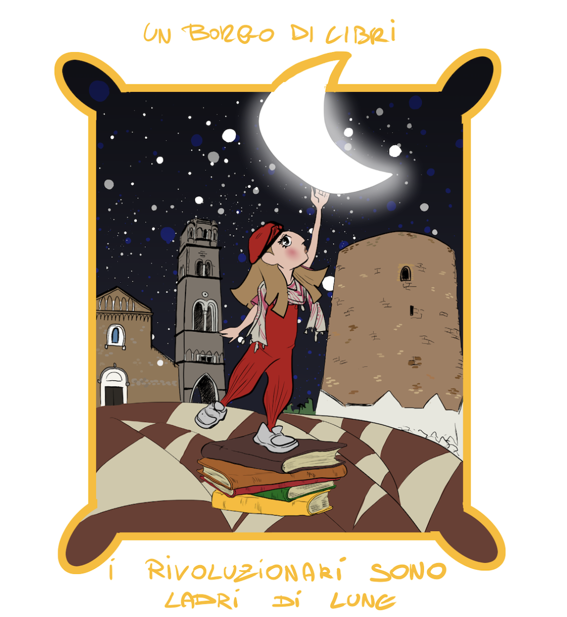 I rivoluzionari sono ladri di lune, torna un “Borgo di libri" a Casertavecchia