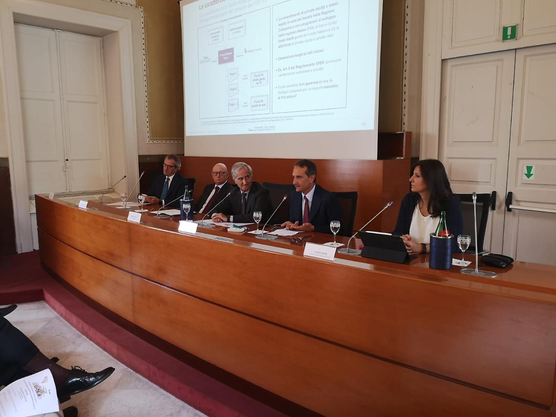 Basket Eque, fino a 100 milioni di euro per supportare lo sviluppo delle Pmi campane