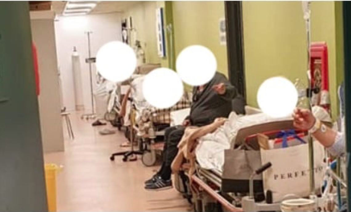 Emergenza Covid all'Ospedale di Castellammare di Stabia: posti al pronto soccorso e ossigeno esauriti