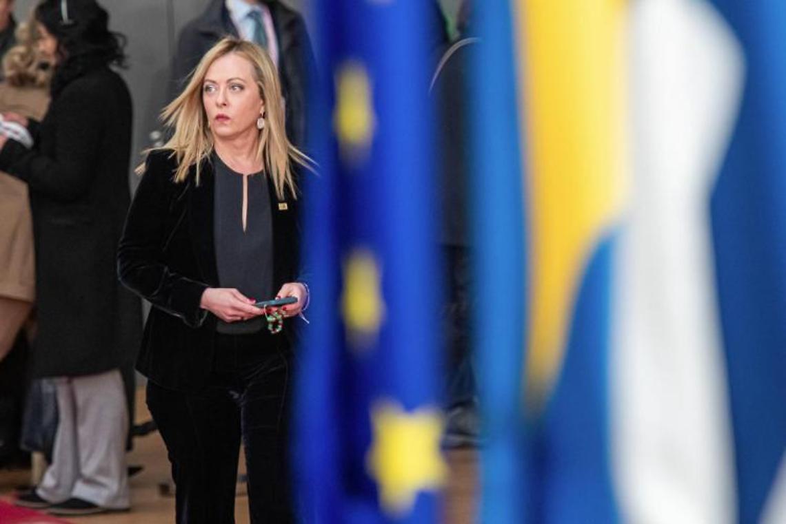 Israele, Meloni a Bruxelles: Ue rivesta ruolo primo piano per accesso umanitario a Gaza