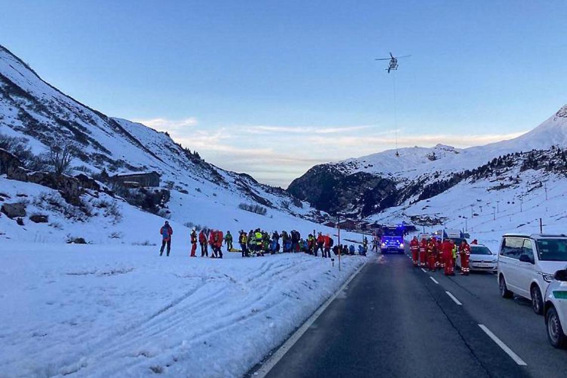 Valanga in Austria, tutte in salvo le dieci persone coinvolte