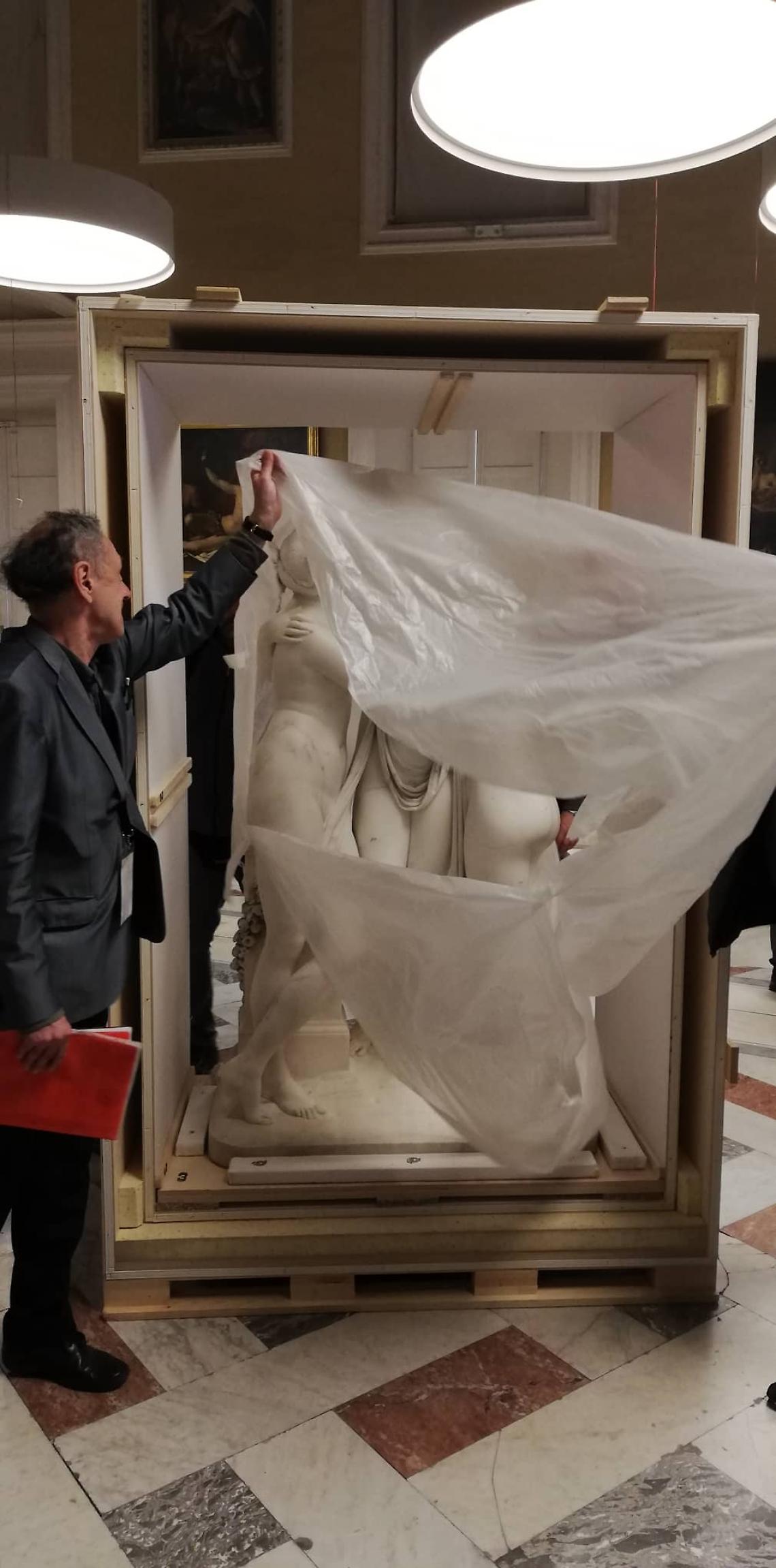 Il Mann svela le Tre Grazie di Canova