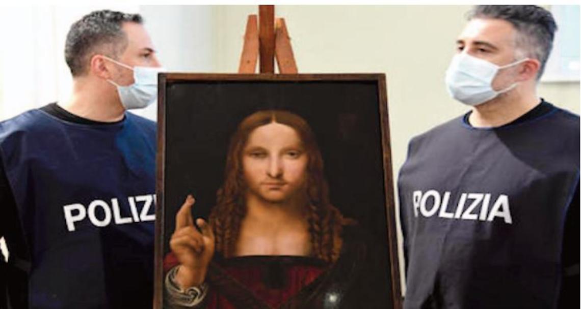 Capolavoro trafugato: sei fermi