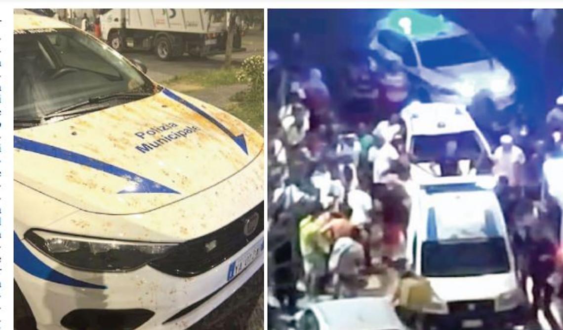 Bomba sociale alla Ferrovia, agenti accerchiati e picchiati