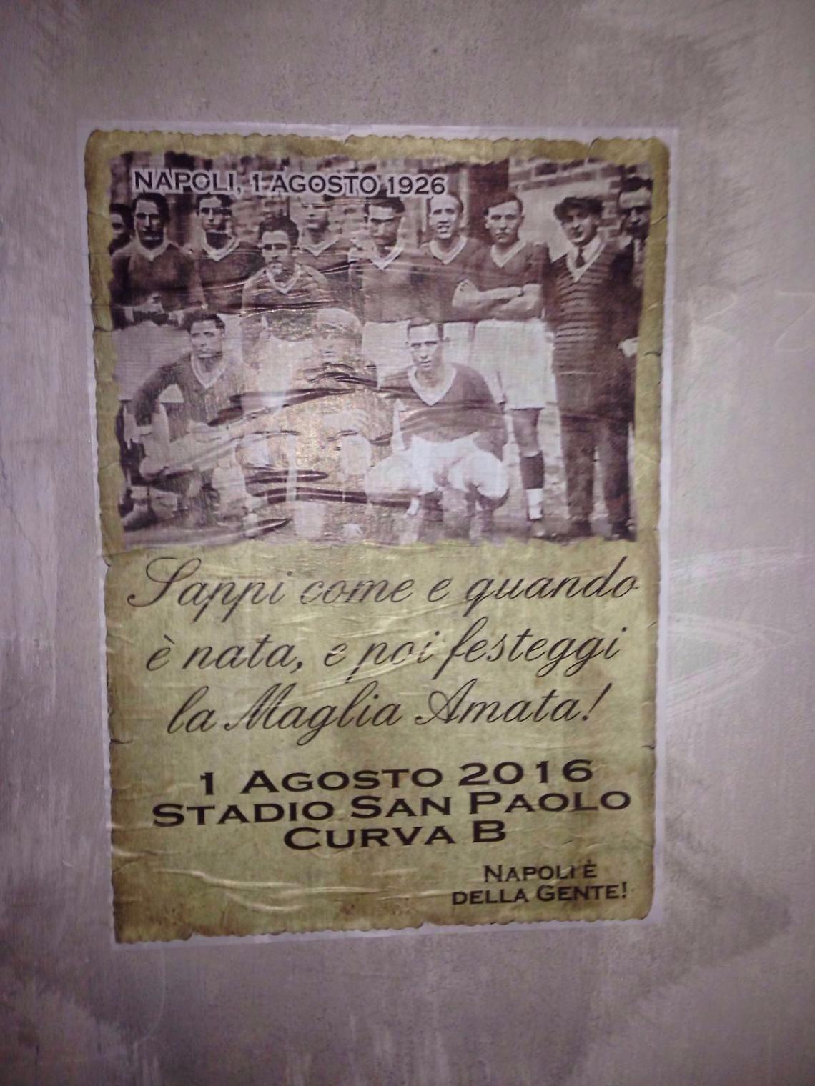 IL NAPOLI è DI NAPOLI: la festa degli ultras