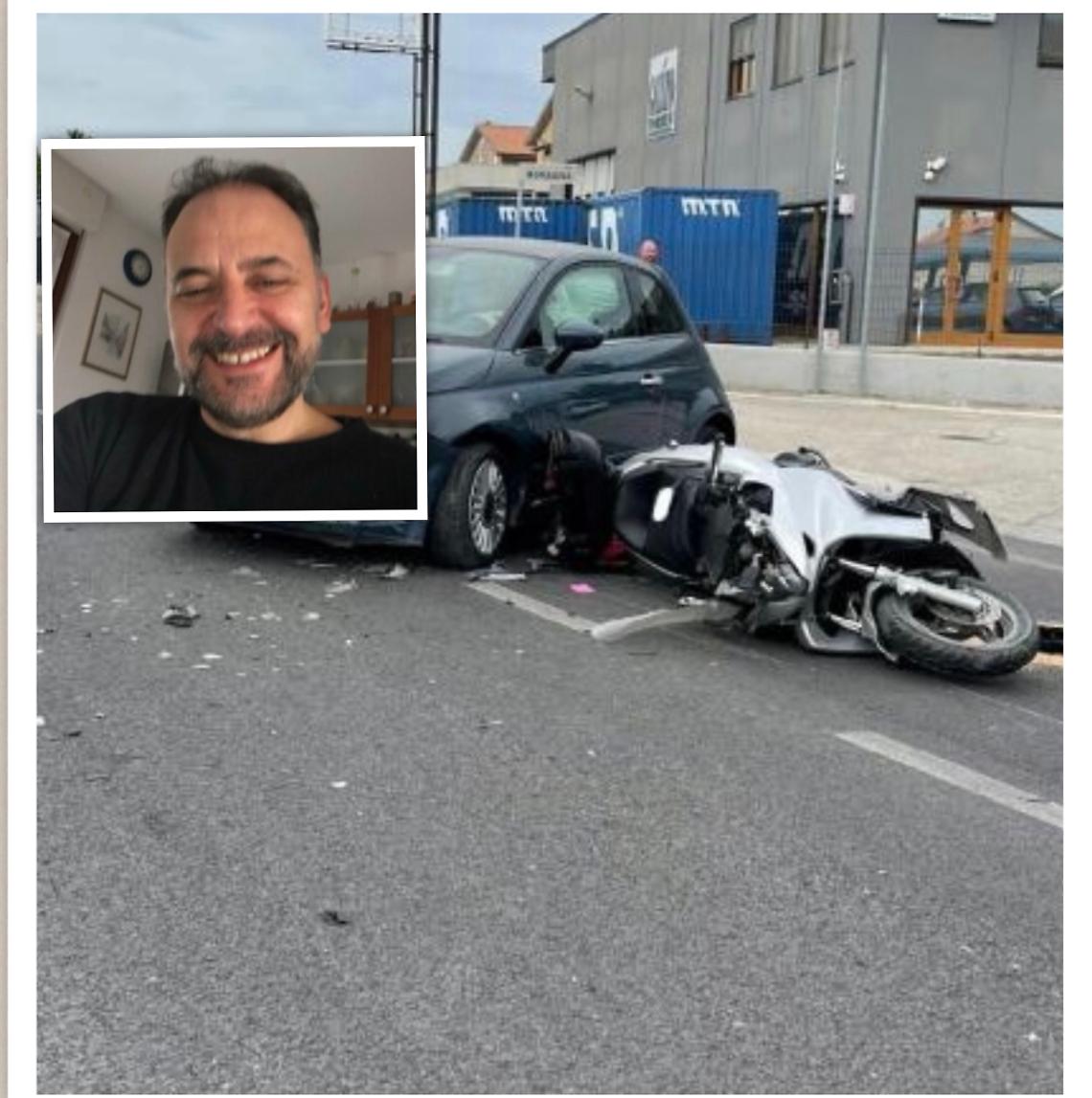 Addio a papà Luigi, lascia moglie e tre figli: lo schianto mortale in scooter