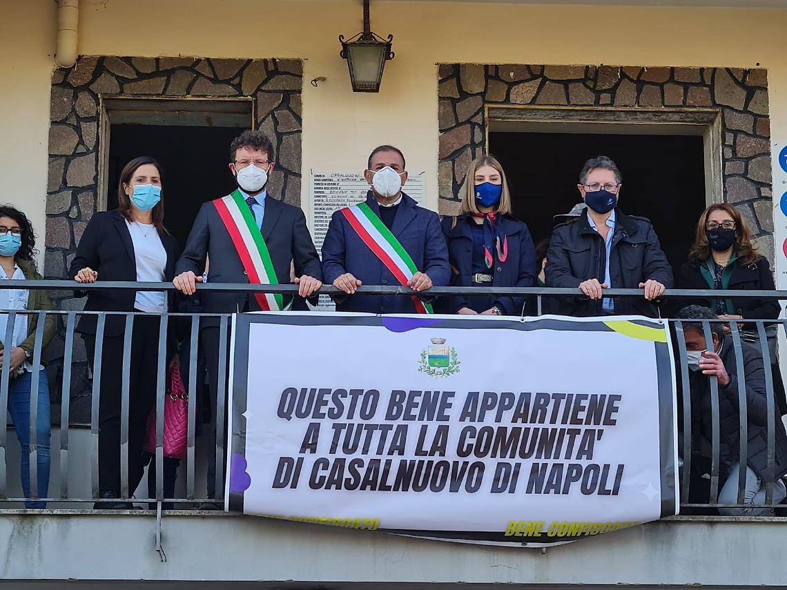 Flash mob, Casalnuovo dice no alla camorra