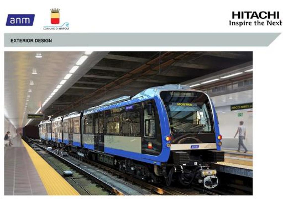 Metro, accordo Comune-Hitachi Rail per 22 nuovi treni