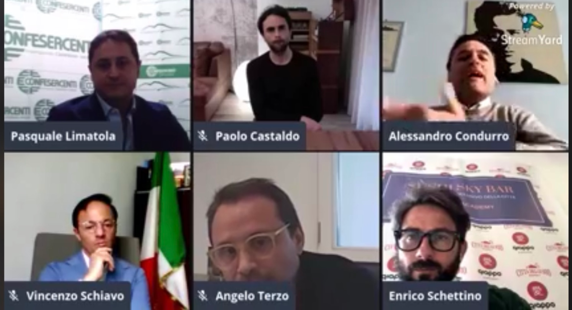 Confesercenti Napoli, focus sul delivery: «Ripresa lenta e insufficiente»