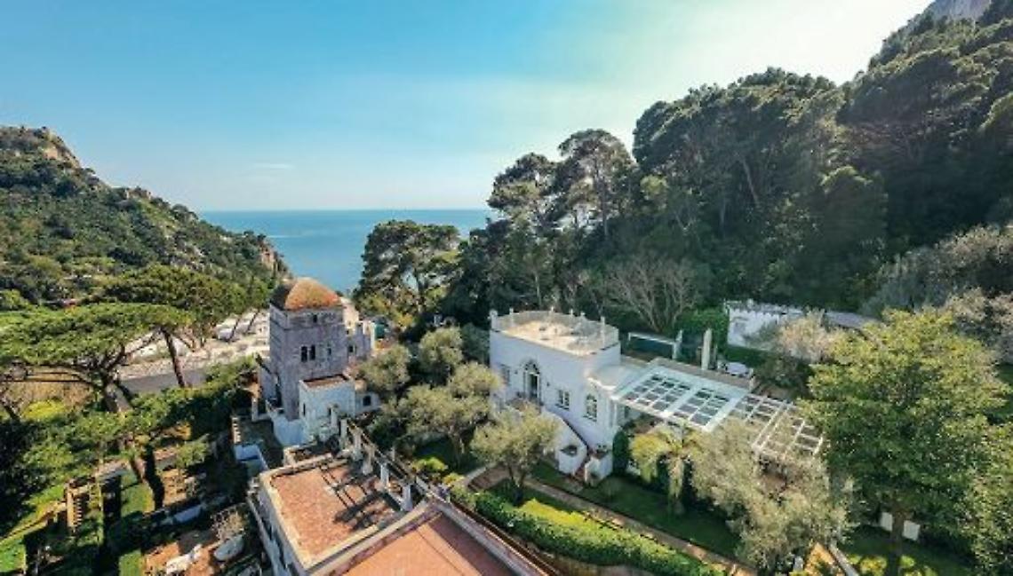 In vendita a Capri la villa di De Sica