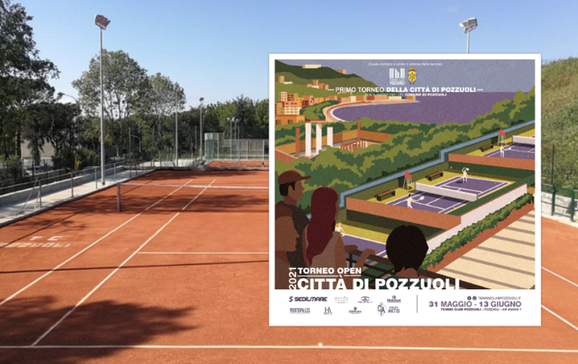 Su il sipario sul primo Open Città di Pozzuoli: presentazione al Tennis Club flegreo