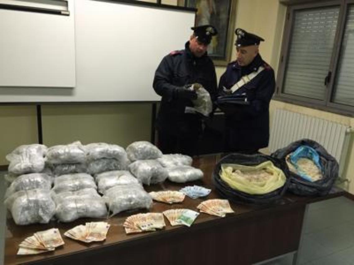 Colpo alla holding internazionale della droga: 17 arresti