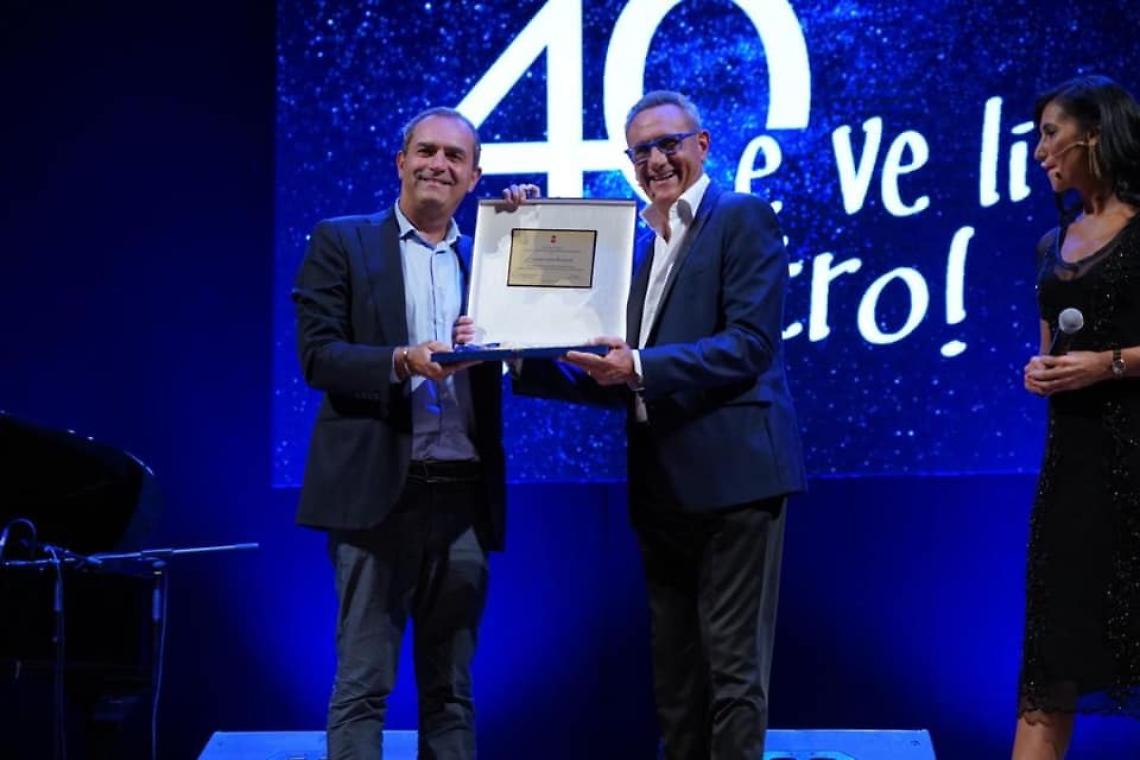 Rivieccio, teatro Mercadante gremito per i suoi 40 anni di carriera