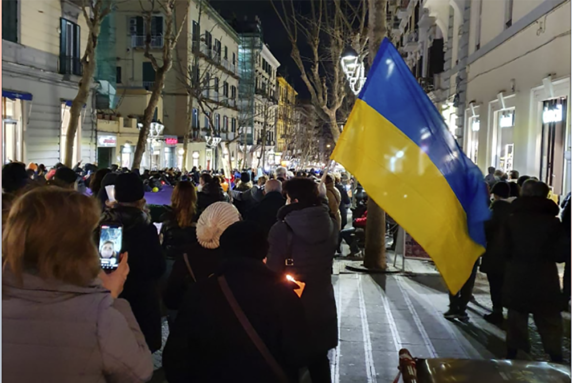 Manifestazione per la pace oggi a Napoli con l’adesione di Liliana Segre