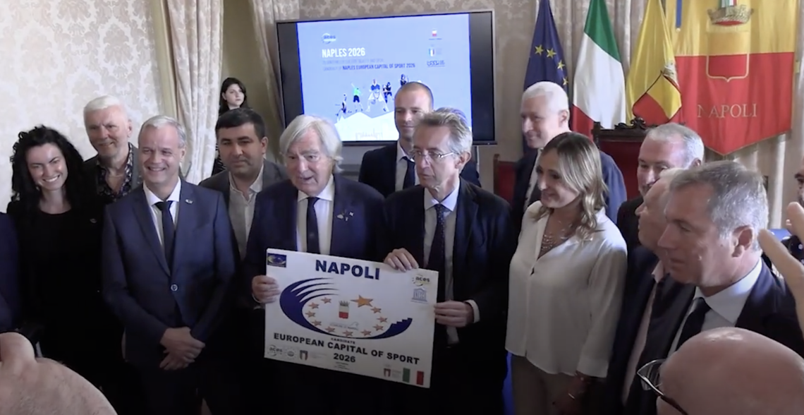 Napoli capitale europea dello sport, Manfredi fiducioso