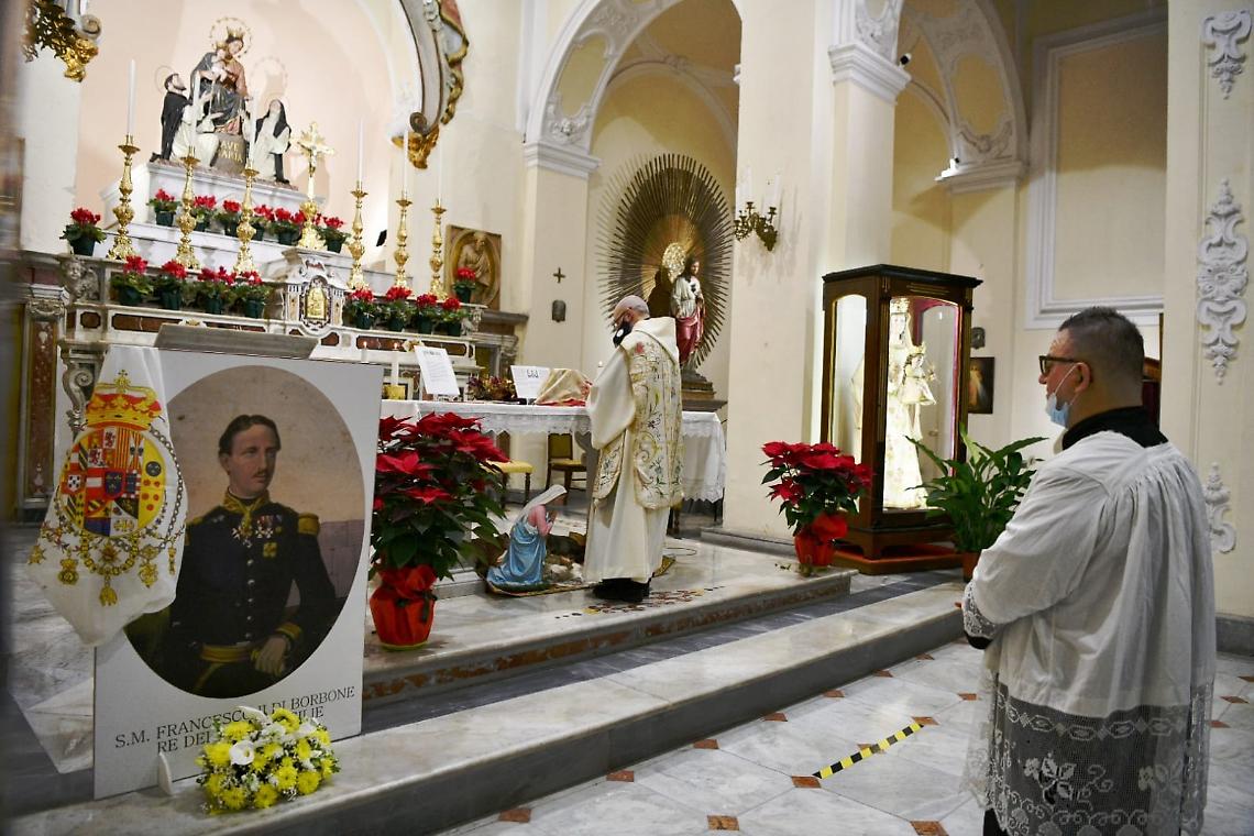 Re Francesco di Borbone, una messa in suffragio per il Servo di Dio