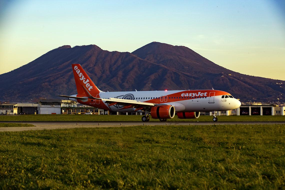 EasyJet annuncia l'arrivo a Salerno, 11 luglio il primo volo