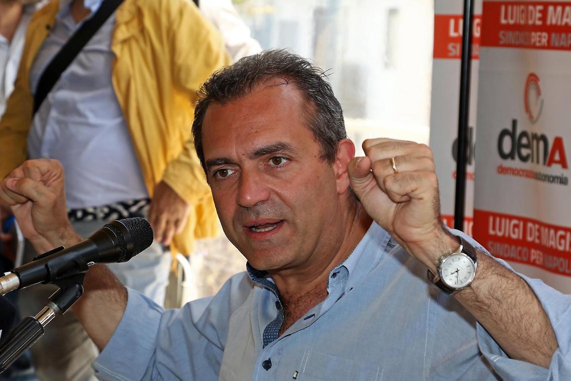 De Magistris: esperienza Napoli utile a governare l'Italia