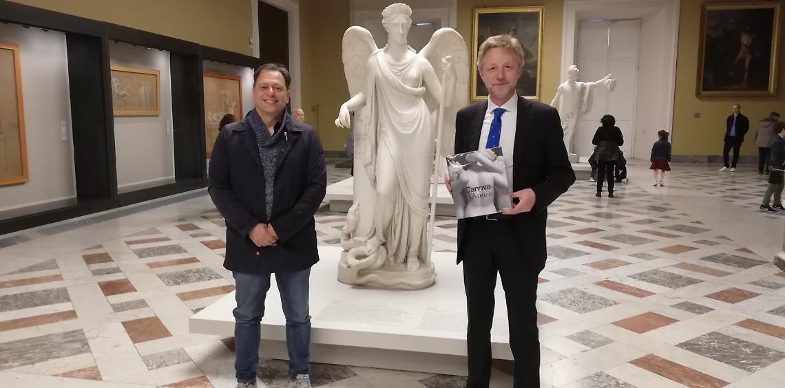 Tutti pazzi per Canova, 110mila visitatori al Mann