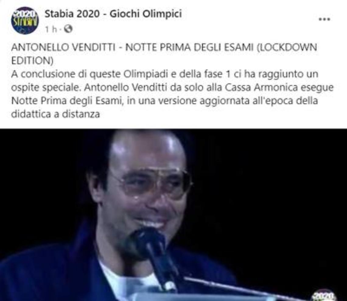 “Notte prima degli esami" ai tempi del lockdown/VIDEO