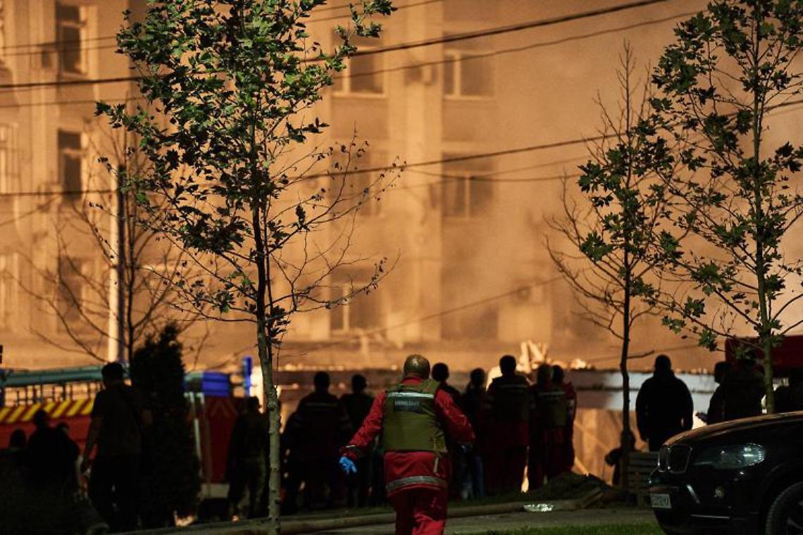 Ucraina, bombardamento russo a Dnipro: 9 feriti