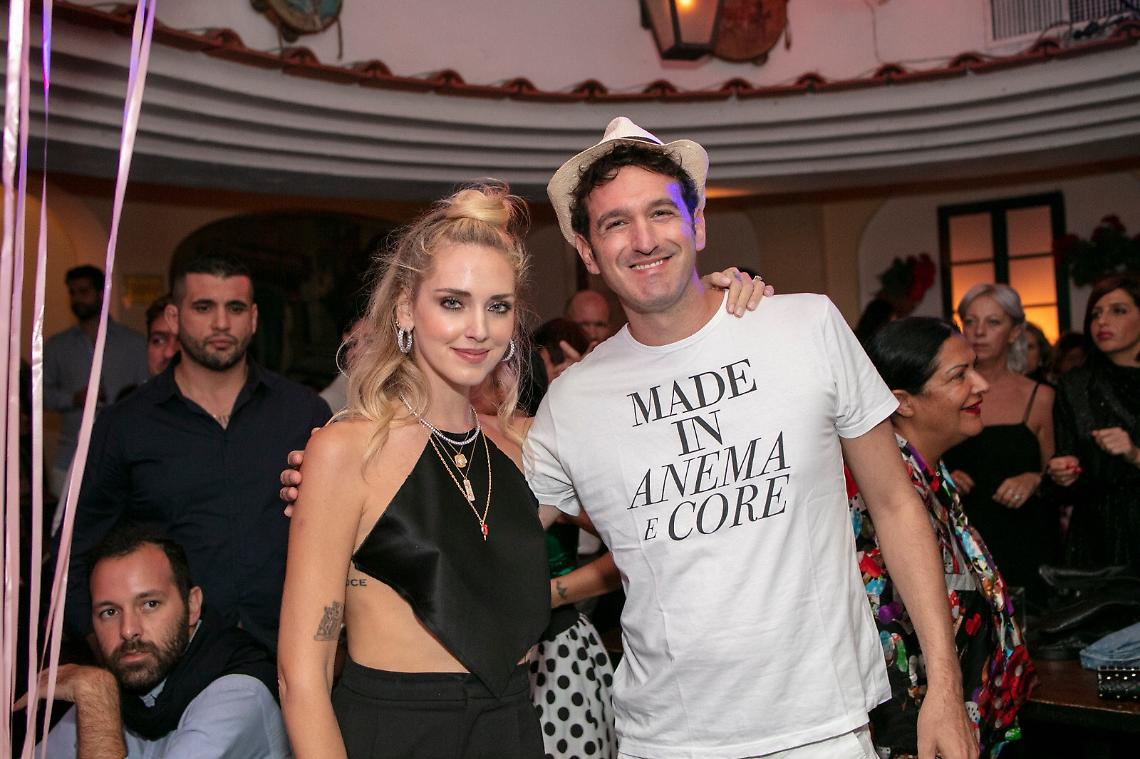 Per Chiara Ferragni un sabato sera all’“Anema e core” di Capri