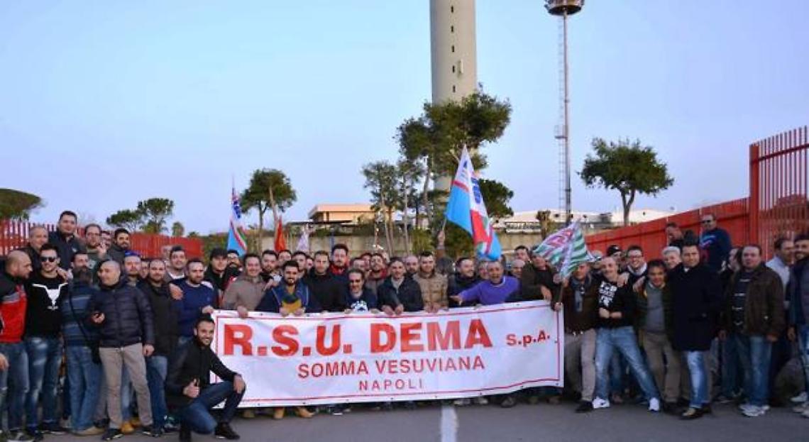 Dema, lettera dei lavoratori a De Luca: venga in fabbrica