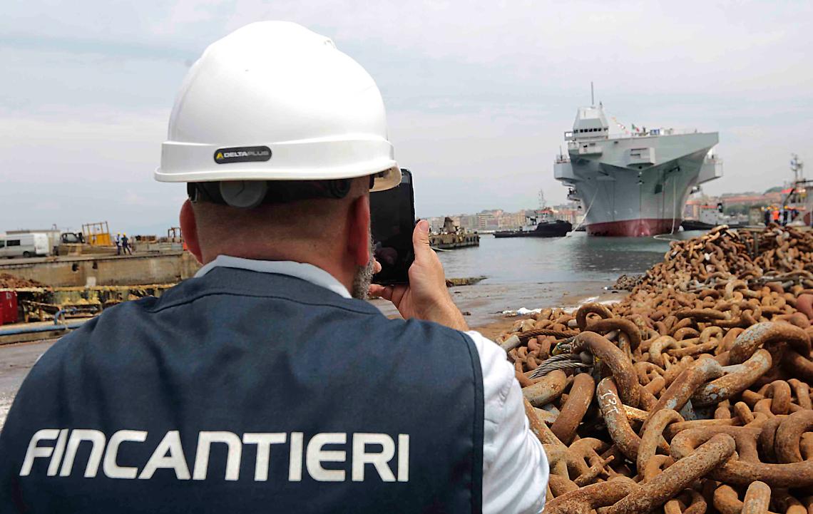 Castellammare, operaio positivo a Fincanieri