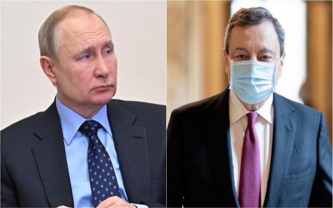  Ucraina-Russia, telefonata Draghi-Putin: confronto di un'ora