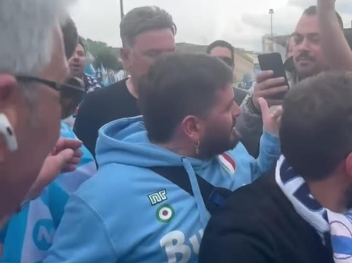 Napoli-Salernitana, Maradona jr allo stadio per tifare gli azzurri