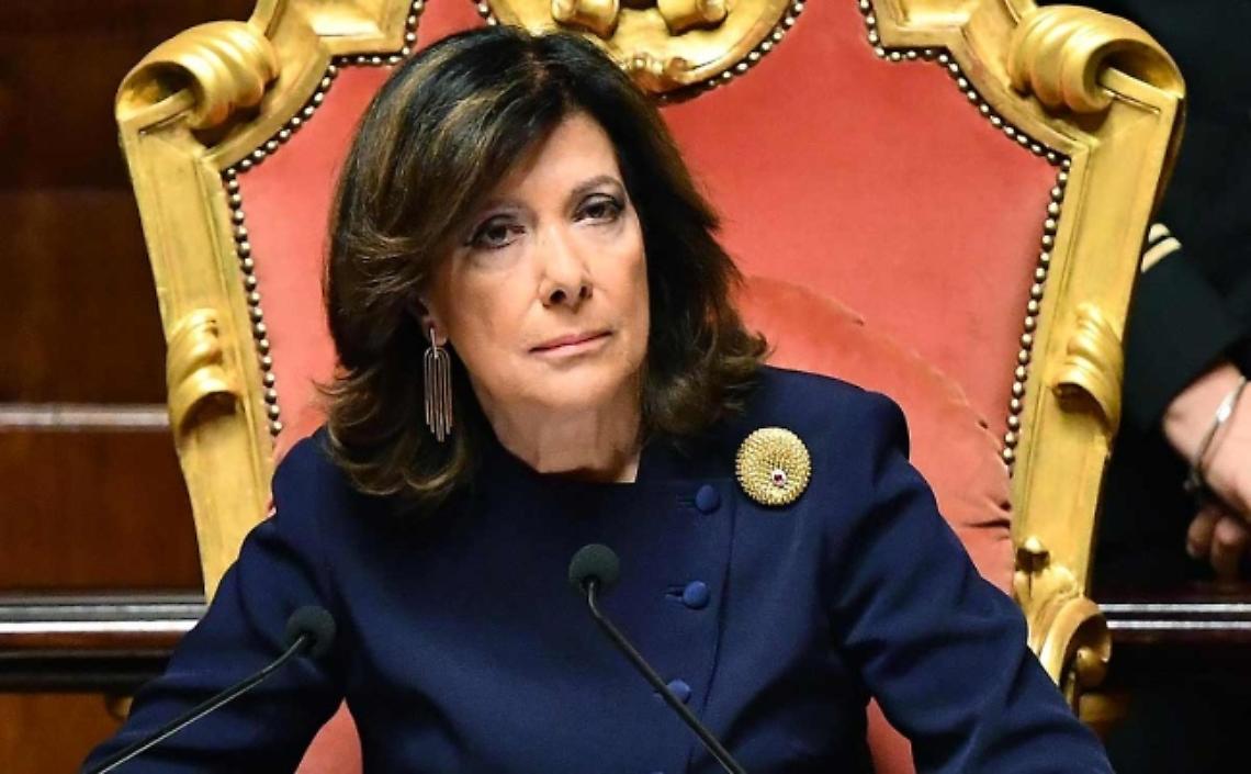 Casellati: «È il momento del rispetto e della riconoscenza»