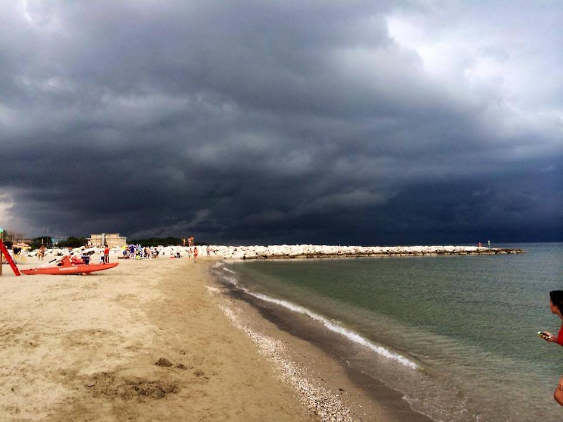 Allerta meteo gialla sul Basso Cilento