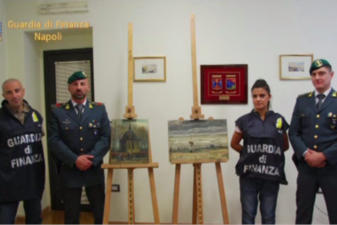Napoli, ritrovati due quadri di Van Gogh rubati ad Amsterdam