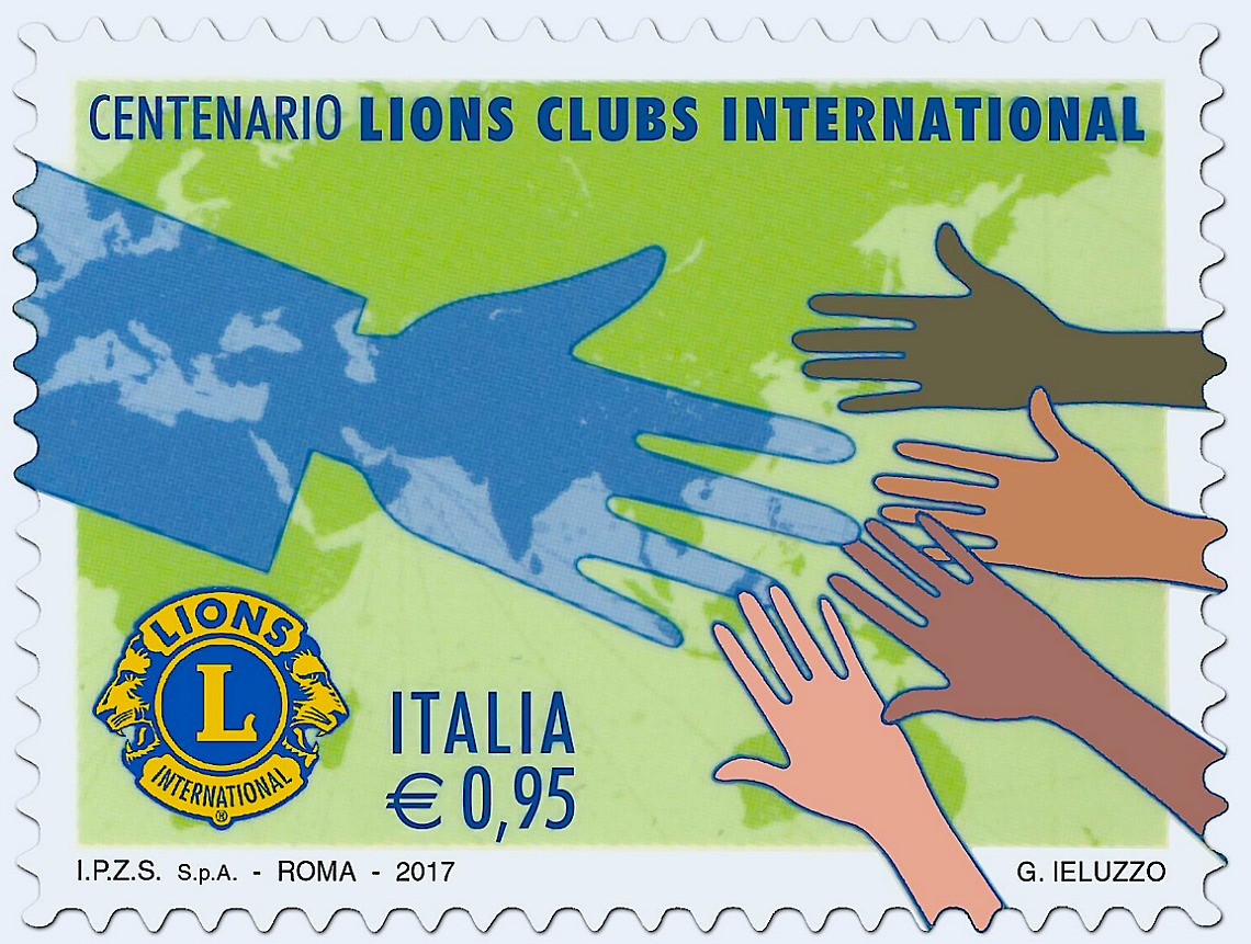 Centenario Lions Club, oggi l'annullo filatelico a Napoli