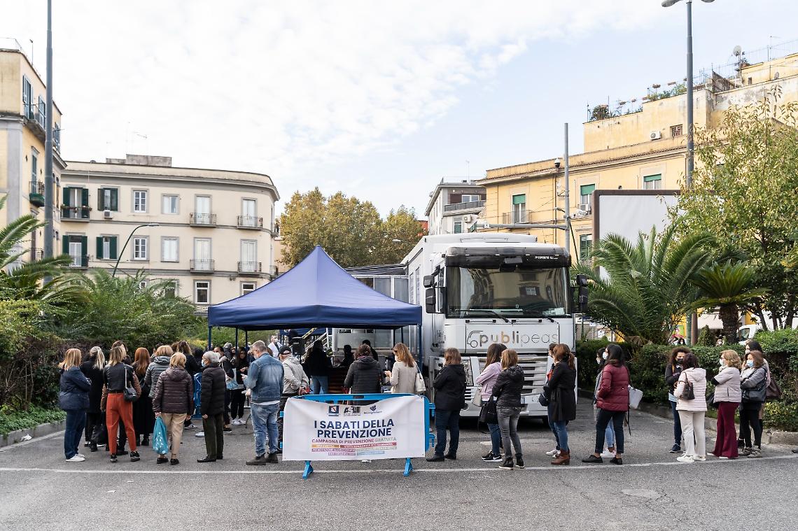 Sabati della prevenzione, grande adesione al Vomero