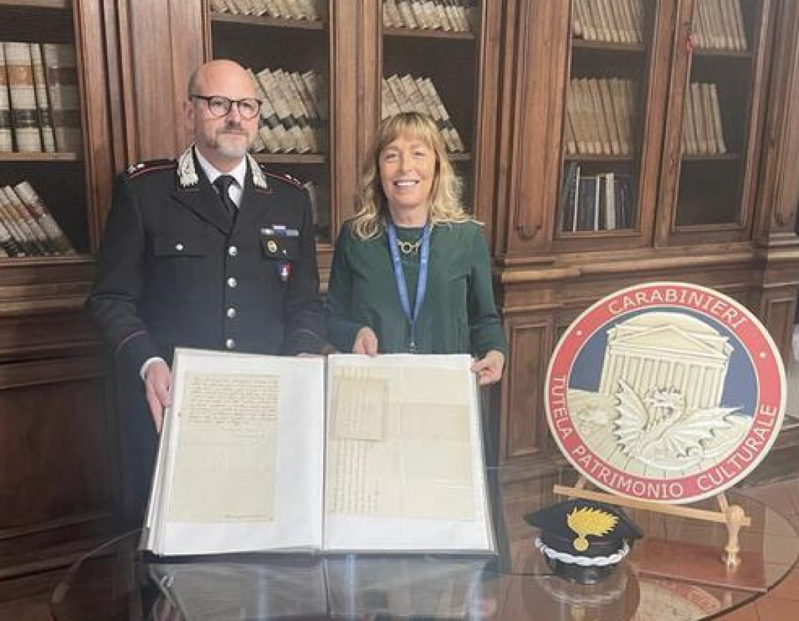 Antiquario scopre decreto Murat trafugato dall'Archivio di Stato