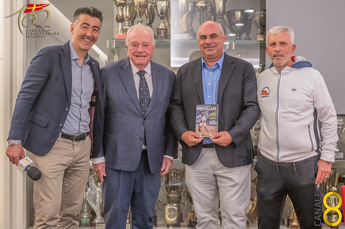 Pistolesi presenta il libro “C’era una volta il (mio) tennis” al Circolo Canottieri