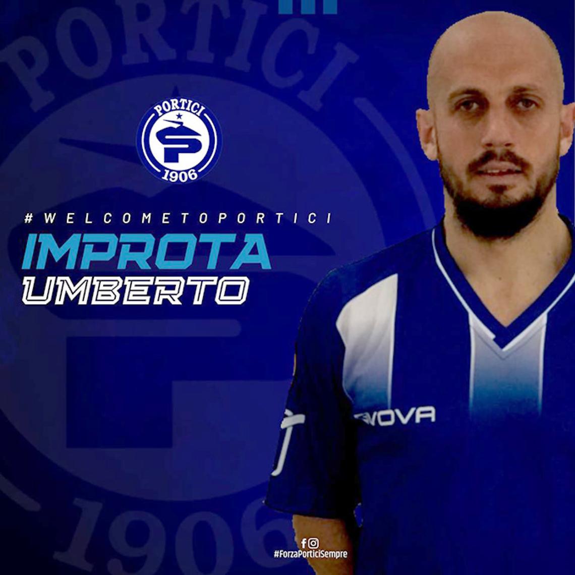 Serie D: il Portici annuncia Umberto Improta