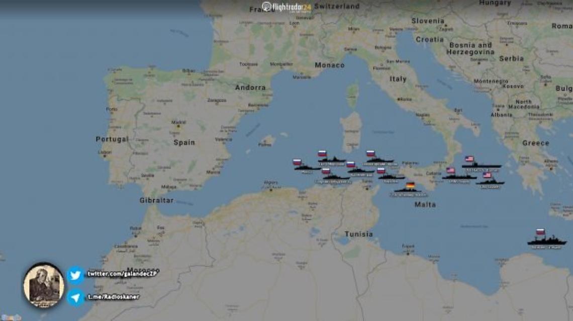 Vento di guerra: una flotta russa avanza verso la Sicilia