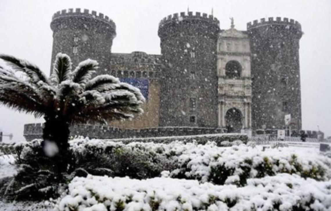 Aria gelida dalla Russia, possibile neve anche a Napoli