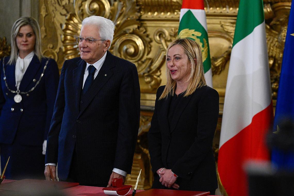 Incontro Meloni-Mattarella, colloquio al Quirinale