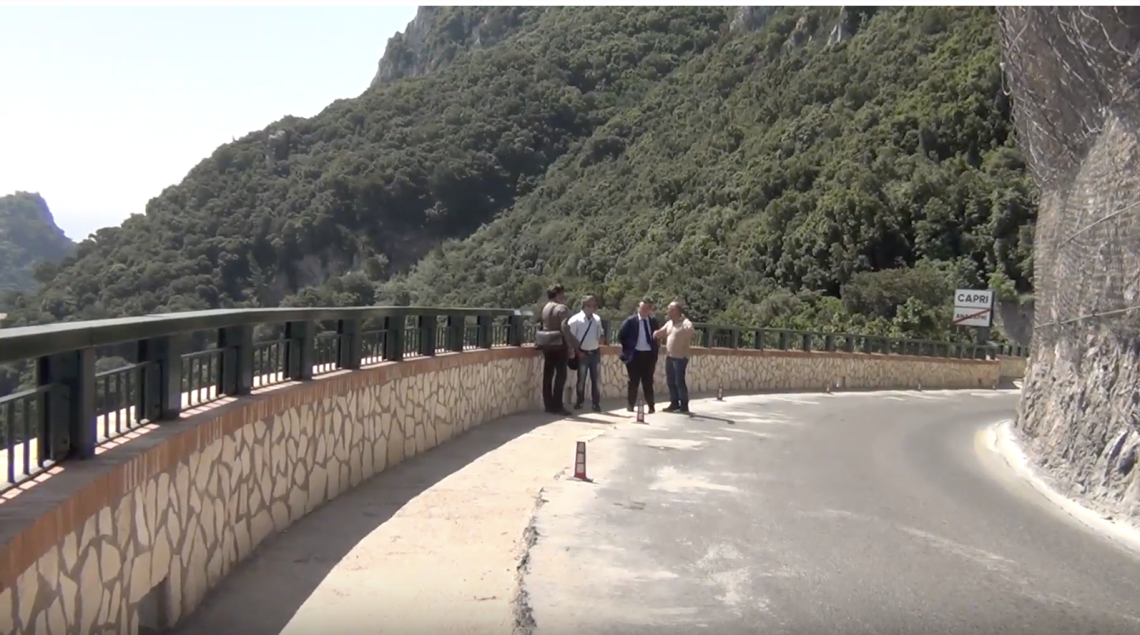 Sicurezza, conclusi i lavori sulla provinciale Capri-Anacapri 