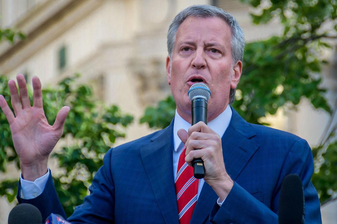 De Blasio a Napoli, Manfredi incontra l'ex sindaco di New York