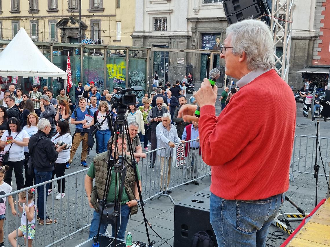 Autonomia, Cgil in piazza a Napoli: riforma che divide e spacca il Paese