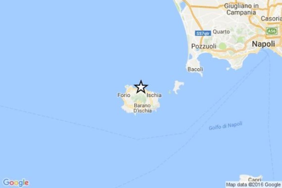  Sisma: due scosse a Ischia, tra Lacco Ameno e Casamicciola 