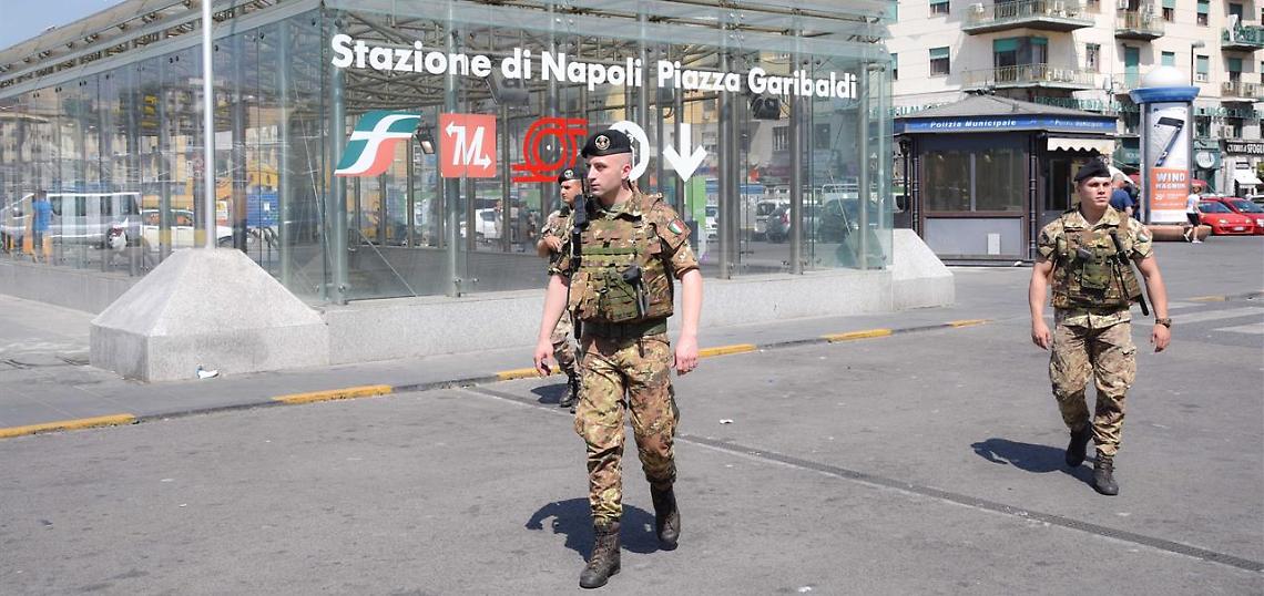 Stazioni sicure, a Napoli assegnati 36 militari
