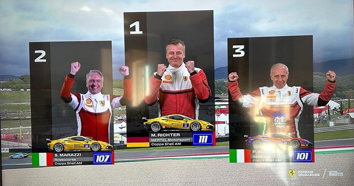 Ferrari Challenge, Scudieri terzo