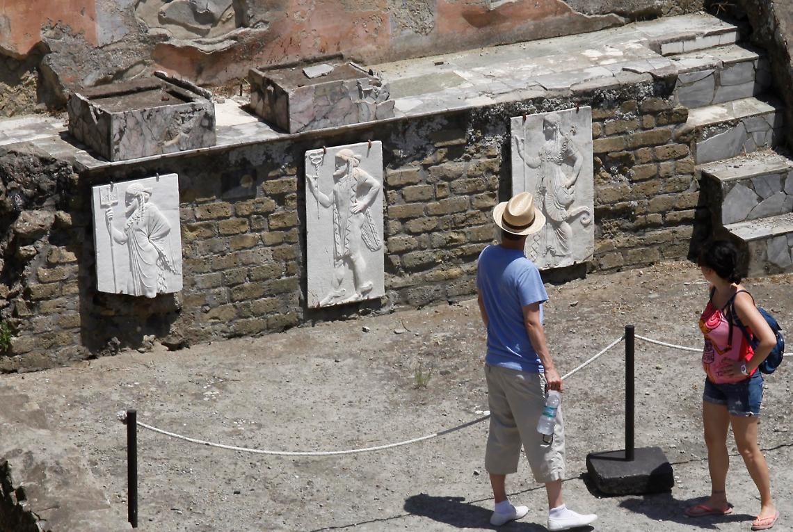 Mancano vigilantes, scavi di Ercolano chiusi